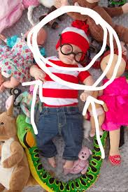 See lots more cute waldo pictures and the complete tutorial here. Where S Waldo Costume In Less Than An Hour Make It And Love It