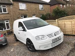 2009 Vw Caddy Van In White Lowered In White Tan Leather No Vat Caddy Van Van Caddy