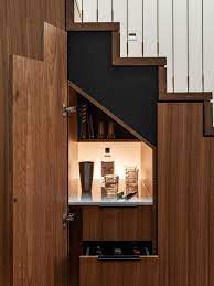 Nicholas Gurney On Design Thinking Hidden Drinks Bar Under The Stairs Bar Under Stairs Basement Bar Designs Stairs