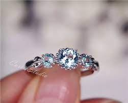 Natural Sky Blue Topaz Ring Topaz Engagement Ring Wedding Ring Etsy Wedding Ring Blue Topaz Sky Blue Topaz Ring Blue Topaz Ring