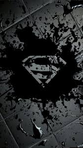1080x1920 superman logo 10k iphone 7 6s 6 plus pixel xl. Dark Superman Wallpaper Photo Forometropolis