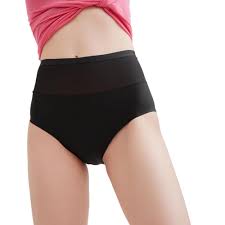 B.Peachy High Waist Period Underwear for Teens | Medium Flow Leakproof teen  period panties | RUNS SMALL SIZE UP, Black, XS : Amazon.co.uk: Fashion