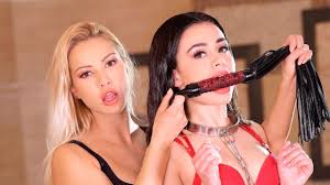 Cherry Kiss Makes Martina Smeraldi Squirt During BDSM DP Strap-On Threesome  - FAPCAT