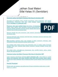 Ulasan tentang contoh soal pola bilangan kelas 8 dan pembahasannya. Soal Pewarisan Sifat Kelas 9 Pdf Belajar