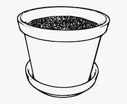 Select from 36976 printable coloring pages of cartoons, animals, nature, bible and many more. Free Coloring Book Clip Art Of A Flower Pot Flower Pot Clip Art Png Image Transparent Png Free Download On Seekpng