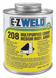 We did not find results for: Ez Weld Amber Solvent Cement Size 8 Oz For Use With Abs Pipe And Fittings Cpvc Pipe And Fittings Pvc Pip 5e532 20802 Grainger