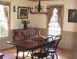 Playing with a colonial's floor plan make small changes or go for a total redo to make your colonial work better for the way you live. Interiors Colonial Dining Room Colonial Home Decor Primitive Dining Rooms