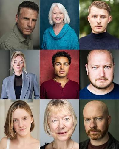 Meet the cast of Murder at Midnight! 🕰️ We've got a notorious gangster,  his glamorous wife, his trigger-happy sidekick, his mum, her very jittery  carer, a vicar who's hiding something, and a