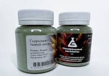 Пигмент "Минеральные пигменты" банка 50 г Глауконит тёмно-зелёный