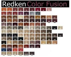 20 New Redken Color Fusion Color Chart