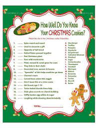 How much do cookies cost per box. Christmas Game How Well Do You Know Your Christmas Cookies Diy Instant Download 8 X 10 This Ch Printable Christmas Games Xmas Games Christmas Cookie Party