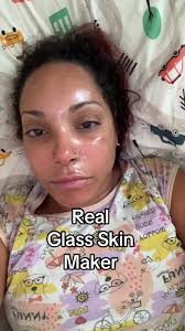 Who wants glass skin.... do!!! #collagenmask #glassskin #glowyskin #kbeauty  #koreonskincare #overnightmask #medicube @medicube_official