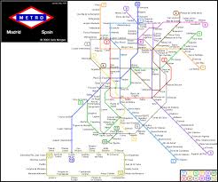 Metro de madrid) is a metro system serving the city of madrid, capital of spain. Nycsubway Org Madrid Spain