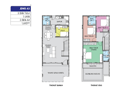 Related images with contoh pelan rumah banglo setingkat. Plan Rumah 2 Tingkat 3 Bilik Design Rumah Terkini