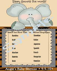 Are you stuck and can't figure out what to write in a baby shower card? How Do You Say Baby In Different Languages Game Baby Shower Games Baby Shower Baby