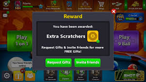 They were introduced on august 26, 2014. 8 Ball Pool Free Scratchers Reward Link