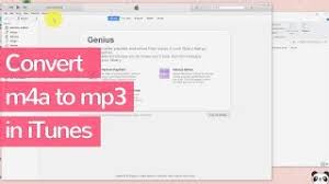 Dec 11, 2010 · launch wondershare m4a to mp3 converter after download and installation, select the converter option on the homepage. How To Convert M4a To Mp3 In Itunes On Windows Step By Step Tutorial Guide 2018 Youtube
