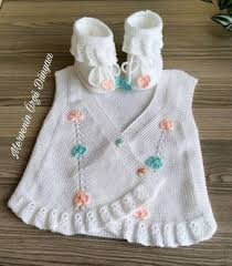 Firfirli Bebek Yelegi Modelleri Ve Yapilisi Baby Knitting Patterns Bebek Orgu
