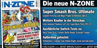 Nintendo switch dock with a unique fortnite design. N Zone 08 2018 Super Smash Bros Ultimate Pokemon Let S Go Und Vieles Mehr