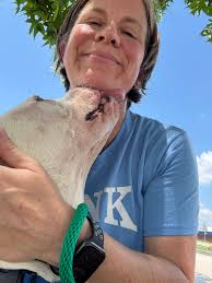 My ginger girl knows how to relax