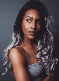 There are many people desire to create the long hair. 25 New Grey Hair Color Combinations For Black Women Hair Color For Dark Skin Silver Hair Color Grey Ombre Hair