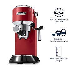 Check spelling or type a new query. Buy Delonghi Ec680r Dedica 15 Bar Pump Espresso Machine Red Online At Low Prices In India Amazon In