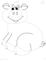 1001 Ausmalbilder Tiere Schwein Schwein Ausmalbild