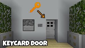 I want to make it so when you touch a door with a certain tool key card the door will go slightly transparent and it will go noncollide, i need idk how to fully script i just copy scripts from this website and use them until i can fully remember them, but if you could give me a script and then teach me it. Working Keycard Door Tutorial In Minecraft Bedrock Edition Youtube
