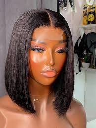 10 inches DD human hair full frontal you can style as bob 25k slightly  negotiable Portharcourt Dm