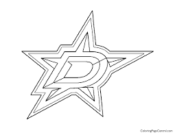 Maybe you would like to learn more about one of these? Nhl Dallas Stars Logo Coloring Page Coloring Page Central