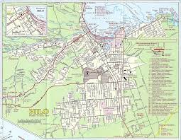 Street Map Of Hilo Hawaii Maps Of Parts Of The Big Island: Kailua-Kona, Kohala Coast, Kilauea, Hilo,  The Area Surrounding Hilo And Kau. A Map Of The Big Island Elevation Ranges.