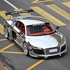 Chrome Audi R8 Audi Audi Cars Super Cars