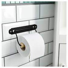 I added a little detailing to make it not look so plastic and think it turned out kind of cool! Svartsjon Toilet Roll Holder Black Ikea
