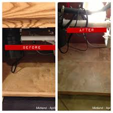 Dressed Up The Area Under The Kitchen Sink Today Self Adhesive Vinyl Tile From Home Depot Very Easy Diy Project That Took About An Hour Self Adhesive Vinyl Tiles Easy Diy Projects