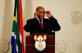 South african president mandela gave an inaugural address. Jacob Zuma Resigns As South Africa S President The New York Times