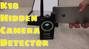 < image 1 of 2 >. Testing The K18 Hidden Camera Detector Youtube