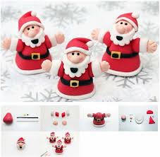 Fondant Christmas Cake Decorations Christmas Cake Decorations Fondant Christmas Cake Santa Cake