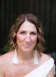 daretosharebeauty Friday = proof that brave is beautiful. This is my sister  in law Maria. She got married yesterday...under a tree, at a BBQ. The  beautiful part is the part you can't