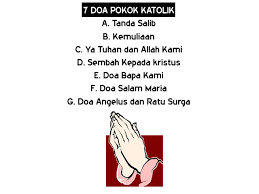 Renungan harian katolik sabtu 31 juli 2021. Ini Daftar 7 Doa Pokok Katolik Yang Perlu Anda Ketahui