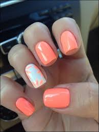 You should have what looks 3 steps. 81 Impressive Colorful Nails Design Ideas For Summer Page 22 Telorecipe212 Com Cute Gel Nails Summer Gel Nails Coral Nails With Design