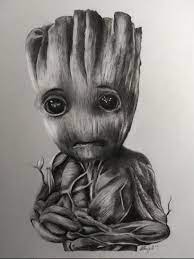 Find the perfect piece for you today! Baby Groot Graphite And Pencil Sketches