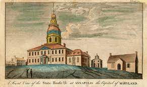 State capitol in continuous legislative use, dating to 177. The Maryland State House