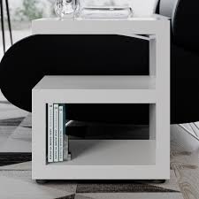 The star of your bedroom may be the bed, but don't count out nightstands as an essential part of the room. Jayden Side Table White
