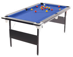 Deluxe Foldaway Pool Table In Multiple Colours 6ft Or 7ft Pool Table Foldable Pool Table Pool