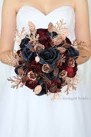 The artificial flower is perfect for wedding, party,home decoration,office decor,cafe decoration,etc.you can also use these artificial flowers to make bridal bouquets,boutonnieres,wedding centerpieces and more. Rainey Collection 202051 35 260 Gold And Burgundy Wedding Wedding Rose Gold Theme Navy Blue And Gold Wedding