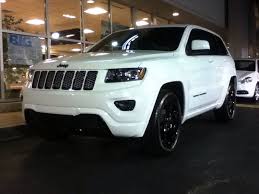 Black And White Jeep Grand Cherokee The New 2015 Jeep Grand Cherokee Altitude Units Have Arrived Call 724 288 4791 For More Details Jeep Srt8 Dream Cars Jeep