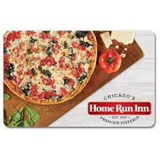 Orders for physical gift card purchases received on business days by noon eastern standard time will be processed and shipped on the same day. Purchase A 50 Restaurant Gift Card Home Run Inn Pizza