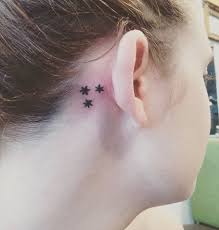 Sometimes people get them because. 30 Brilliantly Simple Behind The Ear Tattoo Ideas Behind Ear Tattoos Tattoos Harry Potter Star Tattoo