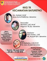Sesuai dengan informasi yang dilansir pppptk tetang prosedur guru pembelajar online mulai tahun ini berubah menjadi sim pkb dimana setiap g. Kkg Tk Baturetno Gelar Vicon Parenting