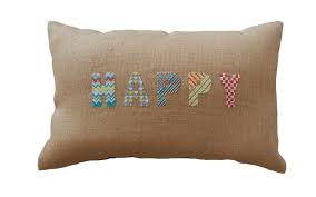 You could do all the holidays and bring them out to decorate for the special day or to give to a friend. Cross Stitch Kit Fun Alpha Monogram Monogram Pillow Letter Pillow Embroidery Pattern Cross Stitch Needlepoint Pillow Needlepoint Diy Fun Anette Eriksson Design